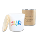 Vela Vegetal Aromática | Pride - Tubete - Branco